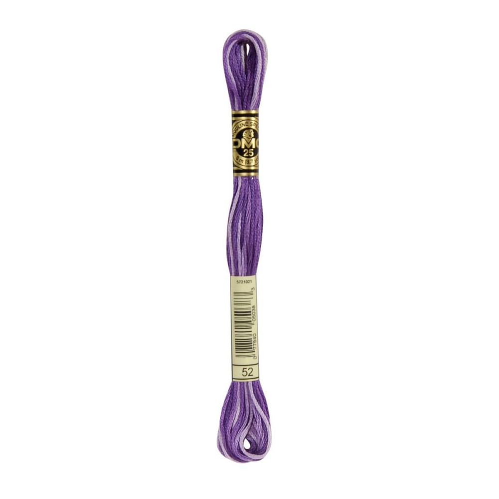 0052 муліне DMC 52 Variegated Violet