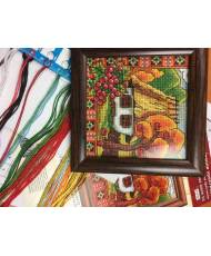 Cross Stitch Kit - Ukraine Hut Autumn Bucovina LADY  01270