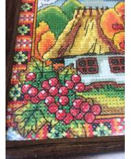 Cross Stitch Kit - Ukraine Hut Autumn Bucovina LADY  01270