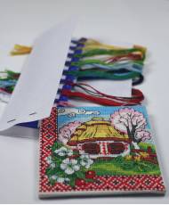 Cross Stitch Kit - Ukraine Hut Podolia in Bloom LADY  01294