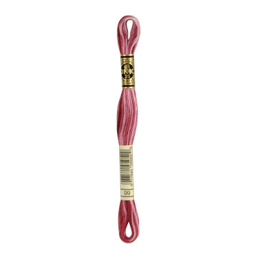 99 DMC 6-Strand Embroidery Cotton Variegated Mauve