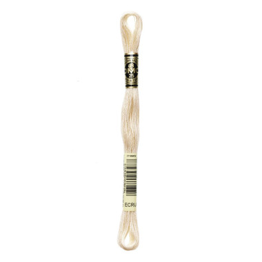 ECRU DMC 6-Strand Embroidery Cotton Ecru