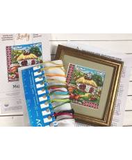 Cross Stitch Kit - Ukraine Hut Honey Spas LADY  01302