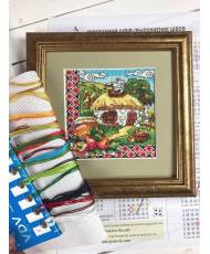 Cross Stitch Kit - Ukraine Hut Honey Spas LADY  01302