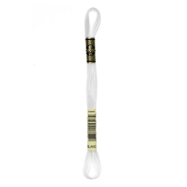 BLANC DMC 6-Strand Embroidery Cotton White