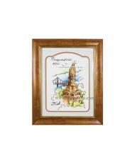 Cross Stitch Kit - watercolor Saint Volodomyr Hill LADY  01306