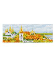 Cross Stitch Kit - Lavra at Autumn LADY  01048