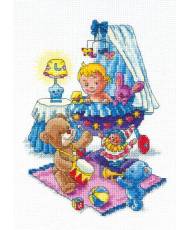 Cross Stitch Kit - Children Room LADY 01079