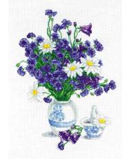 Cross Stitch Kit - Cornflowers LADY 01083