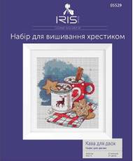 Набор для вышивания крестиком Кофе на двоих IRIS-DESIGN 05529