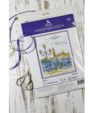 Cross Stitch Kit - Venice Iris Design 04109