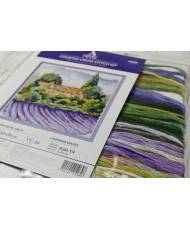 Cross Stitch Kit - Lavender Waves Iris Design 05209