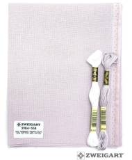 Evenweave Fabric 32ct. Murano Lugana Zweigart 3984/558 Lilac