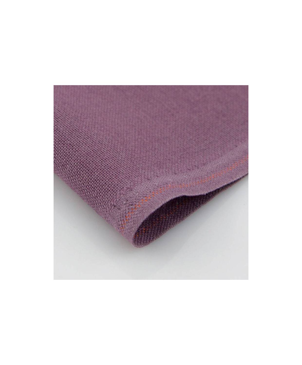 Evenweave Fabric 32ct. Murano Lugana Zweigart 3984/9033 Plum / Exotic Orchid