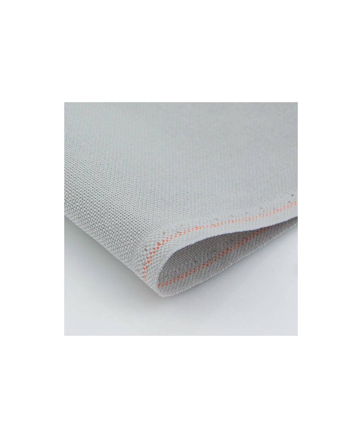 Evenweave Fabric 27 ct Linda Zweigart 1235/786 Light Ash Grey / Whisper