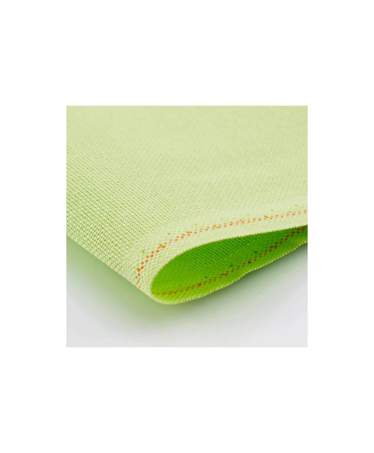 Evenweave Fabric 27 ct Linda Zweigart 1235/6122 Lime