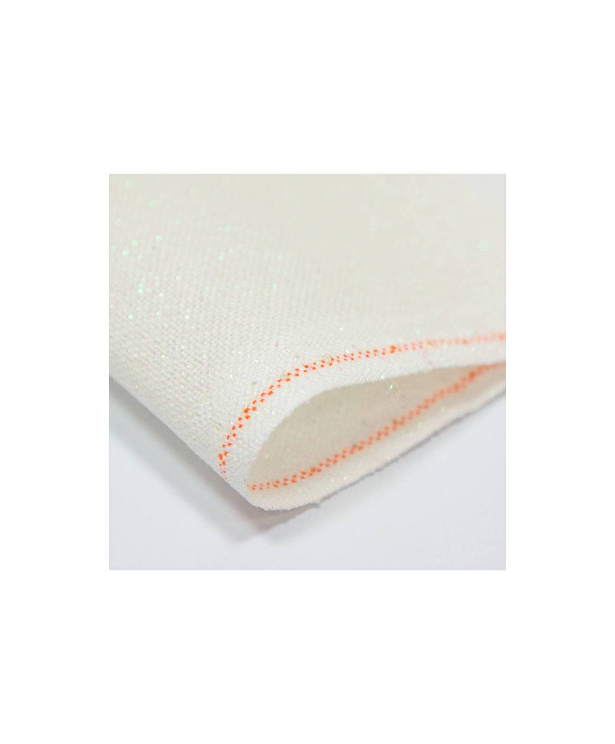 Evenweave Fabric 28ct. Brittney Lugana Zweigart 3270/11 Opalescent on White