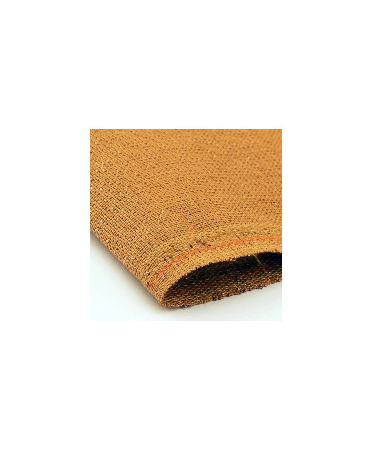 Evenweave Fabric 32ct. Belfast Linen Zweigart 3609/3131 Copper Metallic