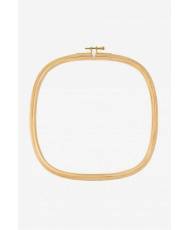 Square Hoop with screw from beech for embroidery 25х25 см DMC U2106