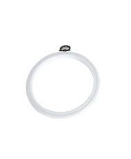 Round white hoops 13 cm, DMC MV0033L/130