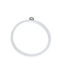 Round white hoops 17.5 cm, DMC MV0033L/175