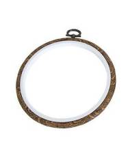 Round wood-look hoops 13 cm, DMC MV0033L/130