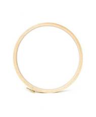 Round Hoop with screw from beech for embroidery 21,5 см Mein Hobby 202-6