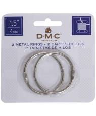 Metal rings 4 cm for DMC 6109 floss, 2 pieces