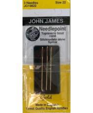 Tapestry needles gilded №22 John James JG19822