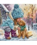 Letistitch Cross Stitch Kit Best Friends, L9925 NEW