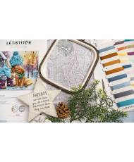 Letistitch Cross Stitch Kit Best Friends, L9925 NEW