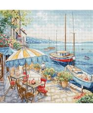 Letistitch Cross Stitch Kit Seascape, L9927 NEW