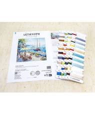 Letistitch Cross Stitch Kit Seascape, L9927 NEW