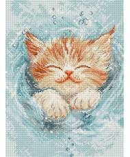 Cross Stitch Kit LETISTITCH - Splashing playtime, L9931