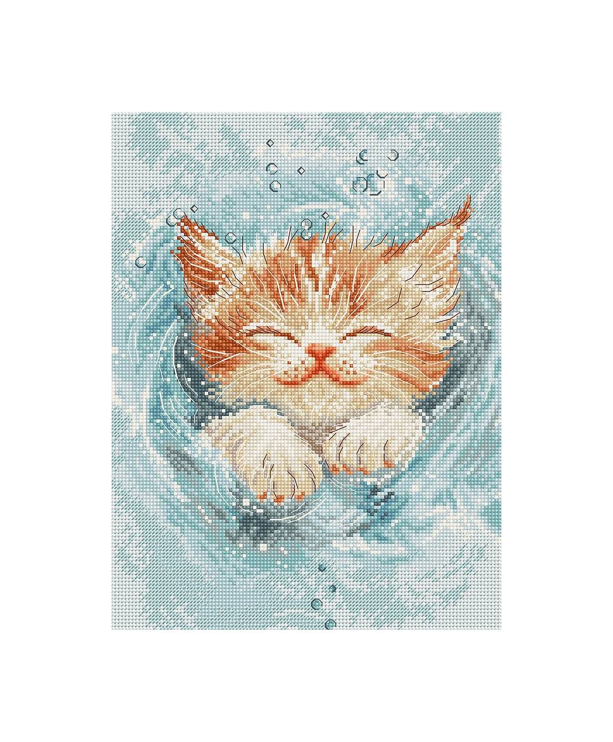 Cross Stitch Kit LETISTITCH - Splashing playtime, L9931