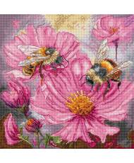 Cross Stitch Kit LETISTITCH - Honey Blooms, L9933