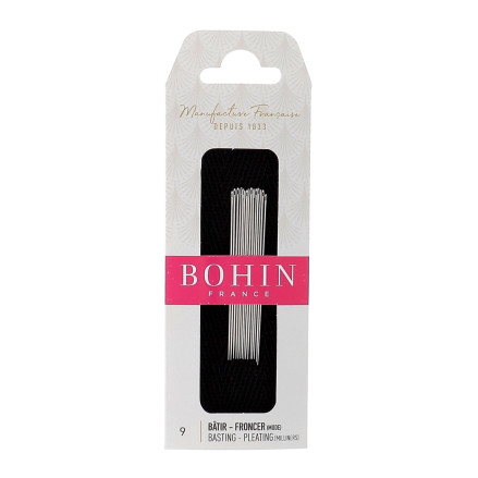 Bohin Long Basting Needles Size 9 (00621)