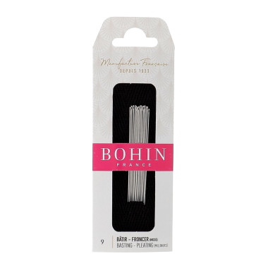Bohin Long Basting Needles Size 9 (00621)