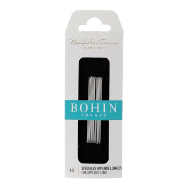 Bohin Long Appliqué Needles Size 10 (00624)