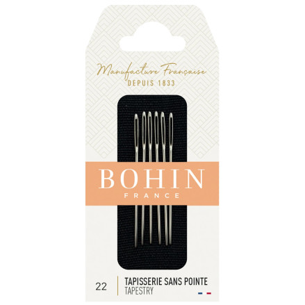 Bohin Tapestry Needles Size 22 (00834)