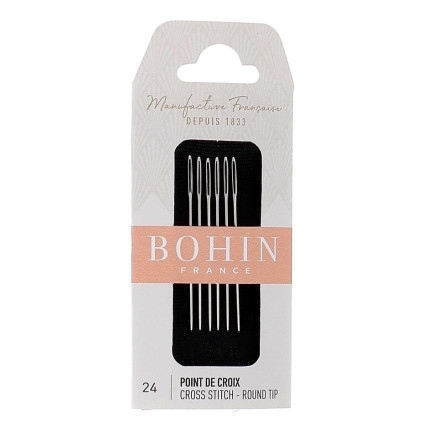 Bohin Cross Stitch Needles Size 24 (00836)