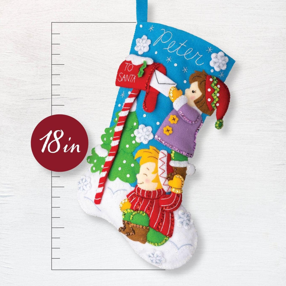 Bucilla ® Seasonal - Felt - Stocking Kits - Dear Santa - 89583E