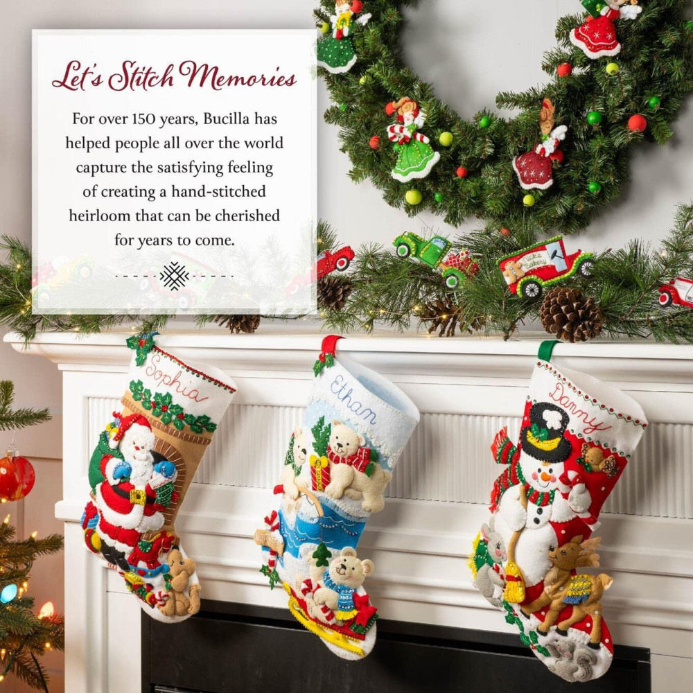 Bucilla ® Seasonal - Felt - Stocking Kits - Dear Santa - 89583E