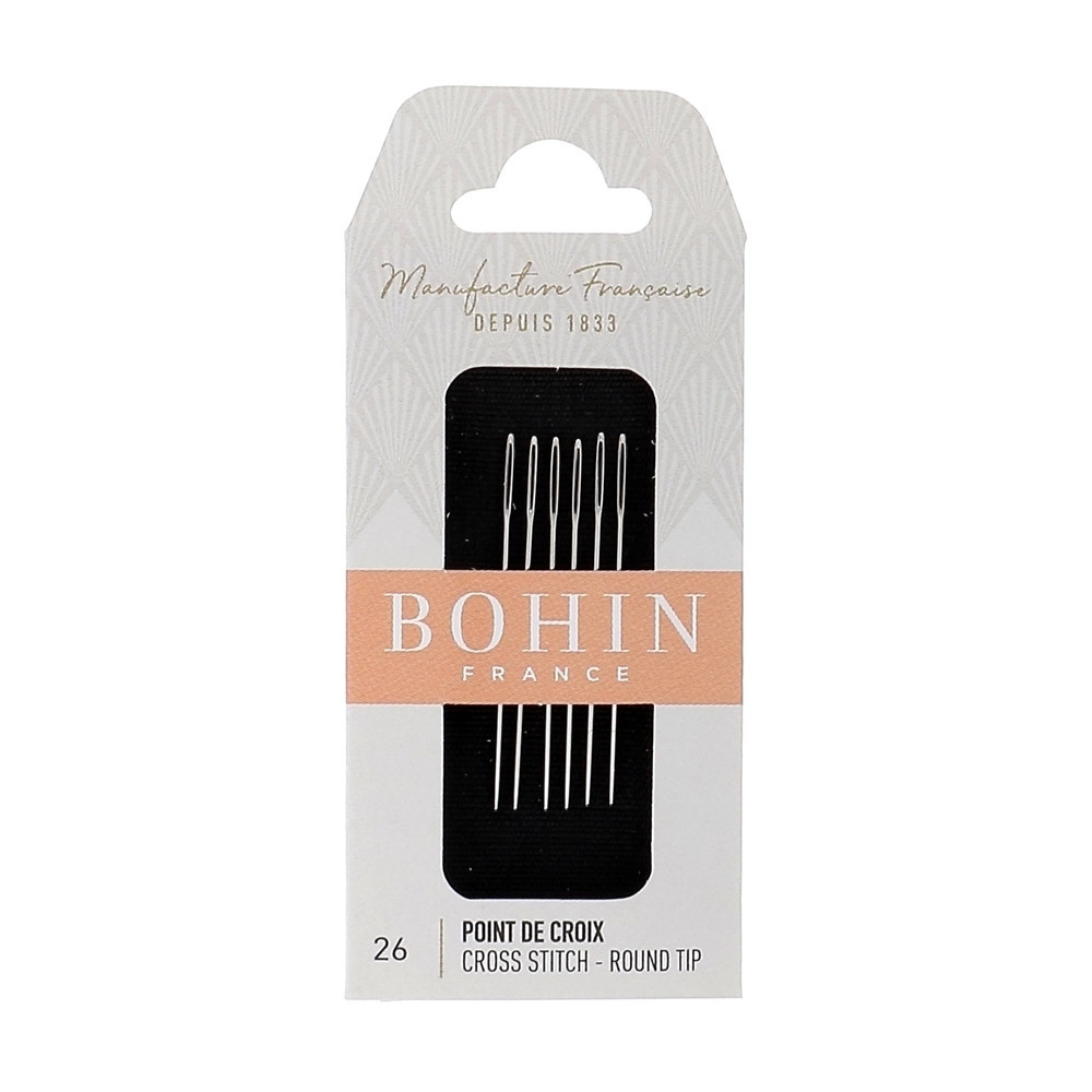 Bohin Cross Stitch Needles Size 26 (00838) Bohin Cross Stitch Needles Size 26 (00838)
