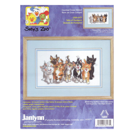 Набор для вышивки крестиком «Зоопарк» от Janlynn/Suzy, 14"X8", 38-0177