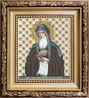 Набір для вишивання бісером Ікона святий преподобний Антоній Печерський Чарівна мить Б-1139