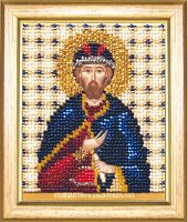 Набір для вишивання бісером Ікона святого благовірного князя Романа Чарівна мить Б-1166