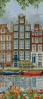 Набор для вышивки крестиком Amsterdam Street Scene Anchor PCE0814