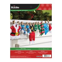 Набір для фетрової аплікації Home Decor - Santa’s Laundry Garland Bucilla 86683
