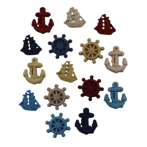 Набір декоративних гудзиків Ahoy, Buttons Galore 4263
